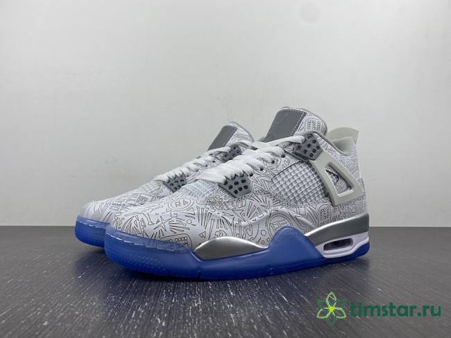 Nike Air Jordan 4 Retro 30th Anniversary Laser 705333-105 - 1