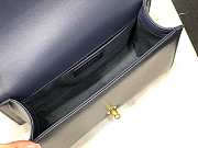 Channe1 Leboy Bag Navy Blue 25CM - 2