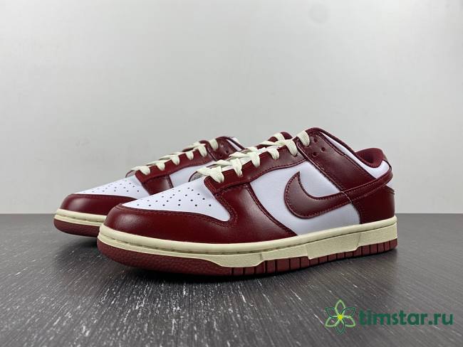 Nike Dunk Low PRM Team Red J4555-100 - 1