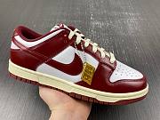 Nike Dunk Low PRM Team Red J4555-100 - 3