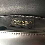 Channe1 Leboy Lambskin Black 25cm - 2