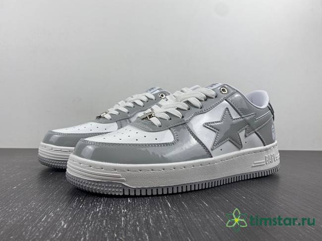 A Bathing Ape Bape Sta white grey - 1