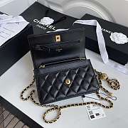 Channe1 WOC Bag Black 19cm 02 - 4