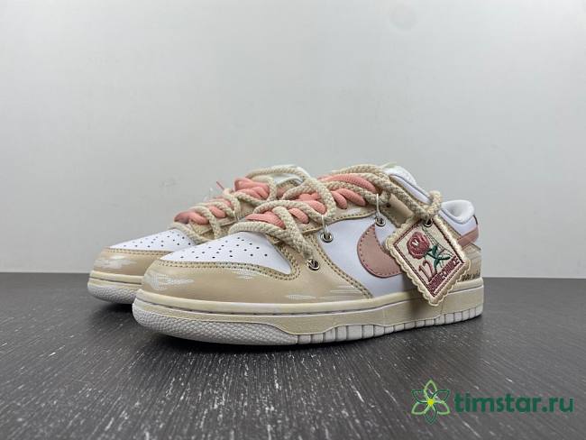 Nike dunk low white pink DH9765-100 - 1