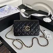 Channe1 AP1794 WOC wallet on chain bag black - 1