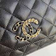 Channe1 AP1794 WOC wallet on chain bag black - 2