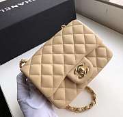 Channe1 Mini Flap Bag Nude 17cm - 4