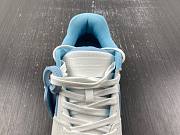 OFF-WHITE Out Of Office OOO Low Tops White Blue - 4