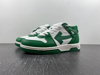 OFF-WHITE Out Of Office white green