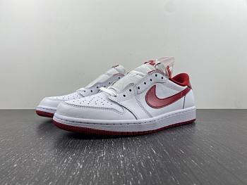 Nike Air Jordan 1 Retro Low White Varsity Red