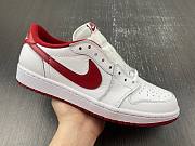 Nike Air Jordan 1 Retro Low White Varsity Red - 2