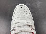 OFF-WHITE Out Of Office OOO Low Tops White Red - 5