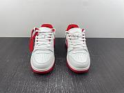 OFF-WHITE Out Of Office OOO Low Tops White Red - 3