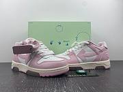 OFF-WHITE Out Of Office OOO Low Tops pink - 4