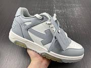 OFF-WHITE Out Of Office OOO Low Tops Grey White - 4