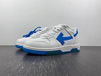 OFF-WHITE Out Of Office OOO Low White Blue