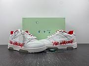 OFF-WHITE Out Of Office OOO Low Tops For Walking White White Red FW21 - 6