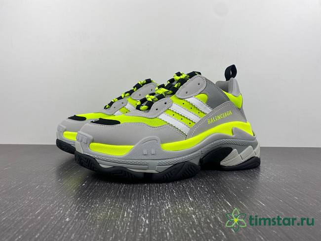 Blncig X Adidas Triple S Fluo Yellow - 1