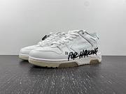 OFF-WHITE Out Of Office OOO Low Tops For Walking White Black - 1