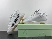 OFF-WHITE Out Of Office OOO Low Tops For Walking White Black - 6