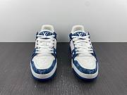 LsVttn Trainer Sneaker white blue - 3