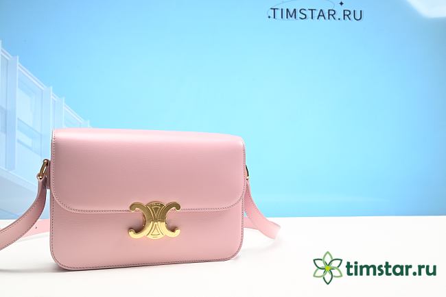 Celin Triomphe Bag Pink 22cm - 1