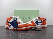 OFF-WHITE Out Of Office OOO Low Tops White Orange Blue - 5