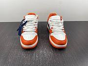 OFF-WHITE Out Of Office OOO Low Tops White Orange Blue - 3