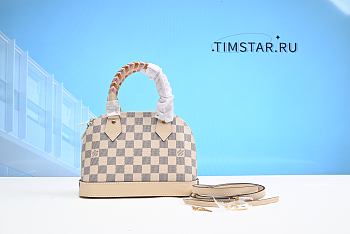 LsVttn Damier Azur Braided Alma BB N45294