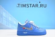 Nike Air Force 1 Low Off-White MCA University Blue CI1173-400 - 5