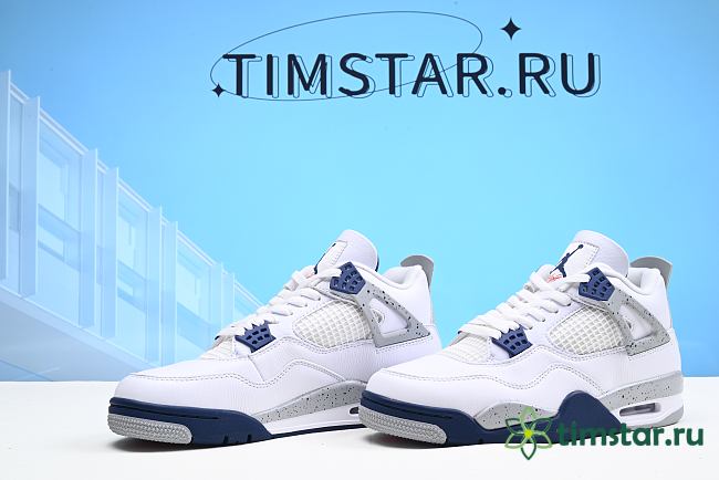 Jordan 4 Retro White Midnight Navy  DH6927-140 - 1