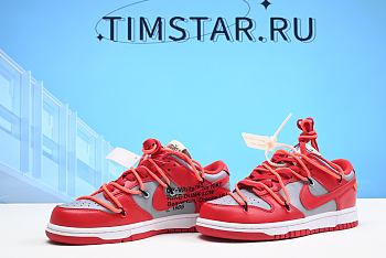 Nike Dunk Low Off-White University Red CT0856-600