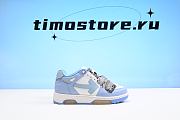 OFF-WHITE Out Of Office OOO Low Tops blue - 6