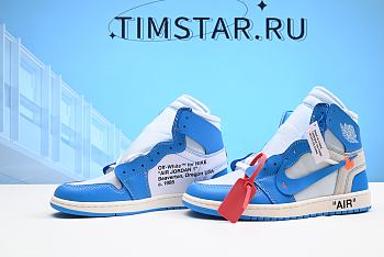 Jordan 1 Retro High Off-White University Blue  AQ0818-148