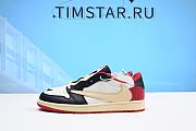   AIR JORDAN 1 X  TRAVIS SCOTT LOW BLACK RED DM7866-166 - 6