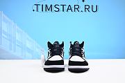 Air Jordan 1 Mid White Black 554724-113 - 4