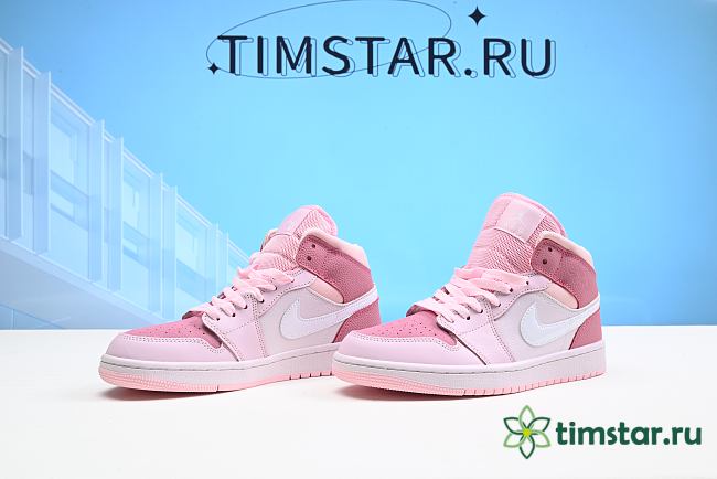 Air Jordan 1 Mid Digital Pink CW5379-600 - 1