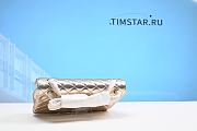 Chanel Timless Flap Bag Gold Silver 25cm - 4