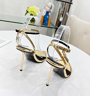 Tom F0rd Heels 10.5cm Gold - 4