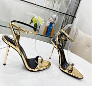 Tom F0rd Heels 10.5cm Gold - 2