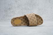 Guccii1 Men's GG canvas slide sandal 624695 - 5