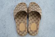 Guccii1 Men's GG canvas slide sandal 624695 - 2