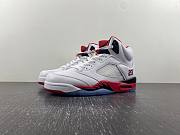 Jordan 5 Retro Fire Red Black Tongue (2013)136027-120 - 1