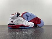 Jordan 5 Retro Fire Red Black Tongue (2013)136027-120 - 3