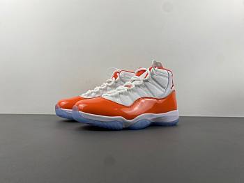 Air Jordan 11 White orange