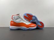 Air Jordan 11 White orange - 5