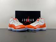 Air Jordan 11 White orange - 4