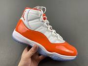 Air Jordan 11 White orange - 2