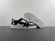 A Bathing Ape Bape Sta Low white black - 5