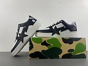 A Bathing Ape Bape Sta Low white black - 4